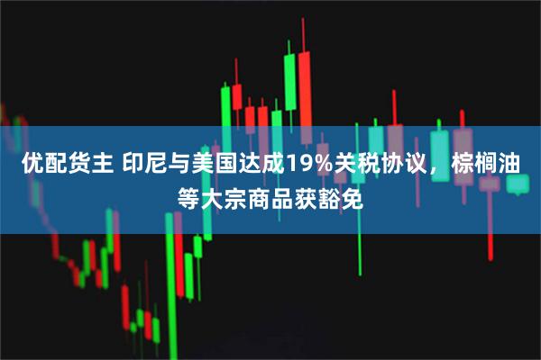 优配货主 印尼与美国达成19%关税协议，棕榈油等大宗商品获豁免