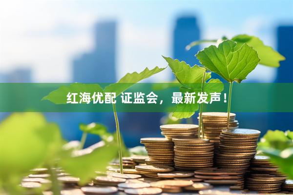 红海优配 证监会，最新发声！